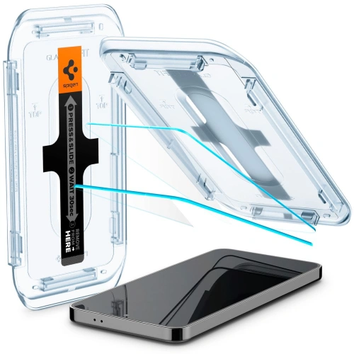 Szkło hartowane Spigen GLAS.tR ez Fit Samsung Galaxy S24 Clear [2 PACK]