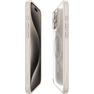 Wholesale Spigen Ultra Hybrid Mag MagSafe Apple iPhone 15 Pro Max Frost Natural Titanium - SPN3294 - {ean13} - Hurt