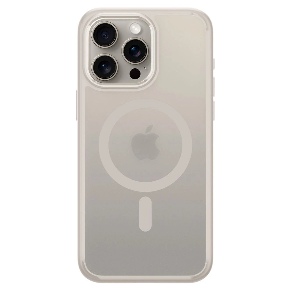 Wholesale Spigen Ultra Hybrid Mag MagSafe Apple iPhone 15 Pro Frost Natural Titanium - SPN3295 - {ean13} - Hurt