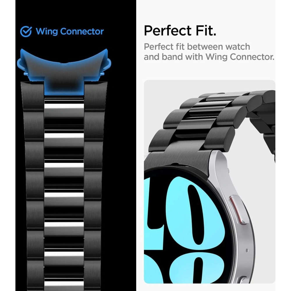 Hurtownia GSM - Spigen Modern Fit Band Samsung Galaxy Watch 6 44mm Schwarz - SPN3296 - {ean13} - Hurt