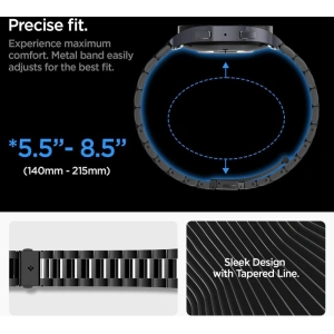 Hurtownia GSM - Spigen Modern Fit Band Samsung Galaxy Watch 6 44mm Schwarz - SPN3296 - {ean13} - Hurt