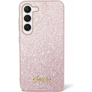 Hurtownia GSM - Etui Guess GUHCS24SHGGSHP Samsung Galaxy S24 hardcase Glitter Script růžový/pink - GUE3171 - {ean13} - Hurt