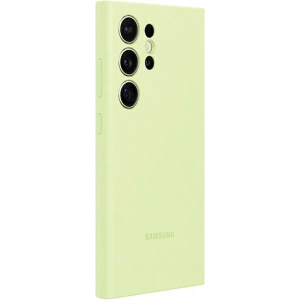 Etui Samsung EF-PS928TGEGWW Samsung Galaxy S24 Ultra Silicone Case jasnozielony/light green