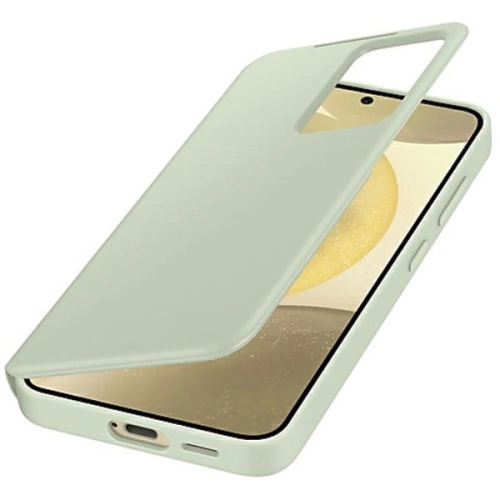 Etui Samsung EF-ZS926CGEGWW Samsung Galaxy S24+ Plus Smart View Wallet Case jasnozielony/light green
