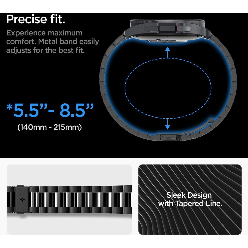 Hurtownia GSM - Panglica Spigen Modern Fit Band Samsung Galaxy Watch 6 Classic 47mm Negru - SPN3297 - {ean13} - Hurt