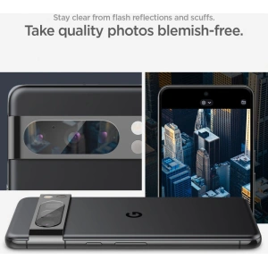 Spigen Optik.tr ez Fit Camera Protector Google Pixel 8 Pro Crystal Clear [2 PACK]