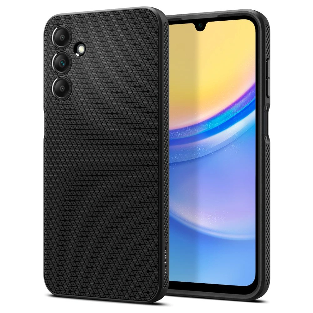 Hurtownia GSM - Etui Spigen Liquid Air Samsung Galaxy A15 4G / 5G Matt Fekete - SPN3299 - {ean13} - Hurt