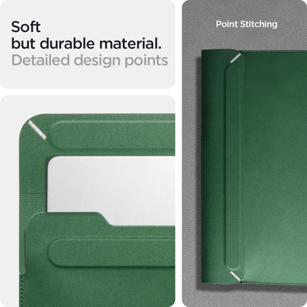 Hurtownia GSM - Wsuvó Spigen Valentinus Sleeve Laptop 13-14 Jeju Zöld - SPN3305 - {ean13} - Hurt
