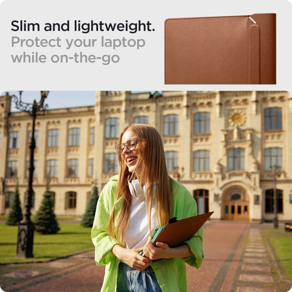 Hurtownia GSM - Wsuwka Spigen Valentinus Sleeve Laptop 13-14 Klassisch Braun - SPN3306 - {ean13} - Hurt