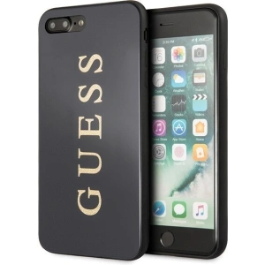 Hurtownia GSM - Etui Guess GUHCI8LTGGGBK Apple iPhone 7/8 Plus schwarz/black hartes Gehäuse Classic Double Layer Glitter - GUE136BLK - {ean13} - Hurt
