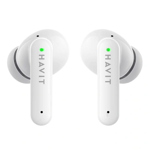 Słuchawki dokanałowe TWS Havit TW967 Bluetooth 5.1 białe