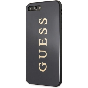 Hurtownia GSM - Etui Guess GUHCI8LTGGGBK Apple iPhone 7/8 Plus schwarz/black hartes Gehäuse Classic Double Layer Glitter - GUE136BLK - {ean13} - Hurt