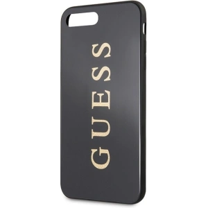 Hurtownia GSM - Etui Guess GUHCI8LTGGGBK Apple iPhone 7/8 Plus czarny/black hard case Classic Double Layer Glitter - GUE136BLK - {ean13} - Hurt