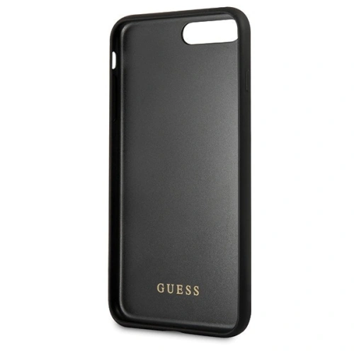 Etui Guess GUHCI8LTGGGBK Apple iPhone 7/8 Plus czarny/black hard case Classic Double Layer Glitter