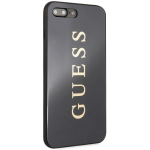 Hurtownia GSM - Etui Guess GUHCI8LTGGGBK Apple iPhone 7/8 Plus czarny/black hard case Classic Double Layer Glitter - GUE136BLK - {ean13} - Hurt