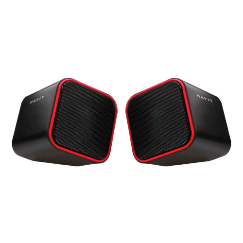 Głośniki Havit HV-SK473 USB-A 2.0 czarno-czerwone