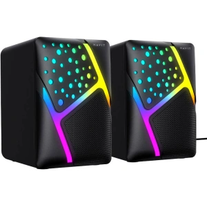 Wholesale Havit SK763 mini jack 3.5mm RGB speaker black - HVT277 - {ean13} - Hurt