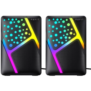 Wholesale Havit SK763 mini jack 3.5mm RGB speaker black - HVT277 - {ean13} - Hurt