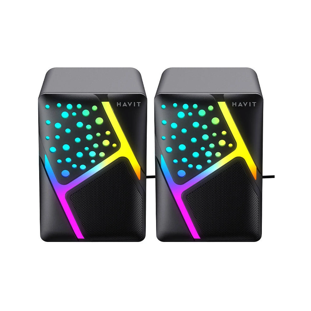 Hurtownia GSM - Gheară Havit SK763 mini jack 3.5mm RGB negre - HVT277 - {ean13} - Hurt