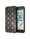 Etui Guess GUHCI8LTGGPBK Apple iPhone 7/8 Plus schwarz/schwarz hartes Gehäuse Peony G Doppelschicht Glitzer
