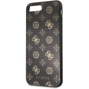 Hurtownia GSM - Etui Guess GUHCI8LTGGPBK Apple iPhone 7/8 Plus czarny/black hard case Peony G Double Layer Glitter - GUE137BLK - {ean13} - Hurt