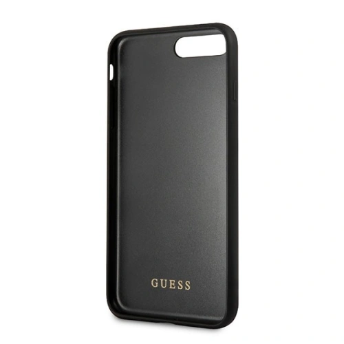 Etui Guess GUHCI8LTGGPBK Apple iPhone 7/8 Plus czarny/black hard case Peony G Double Layer Glitter