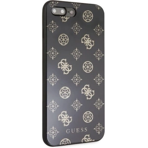 Hurtownia GSM - Etui Guess GUHCI8LTGGPBK Apple iPhone 7/8 Plus czarny/black hard case Peony G Double Layer Glitter - GUE137BLK - {ean13} - Hurt