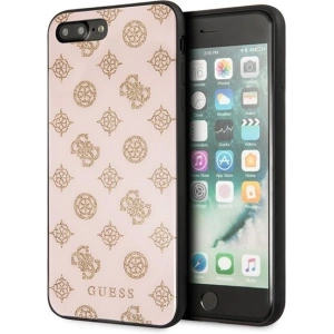 Hurtownia GSM - Etui Guess GUHCI8LTGGPLP Apple iPhone 7/8 Plus hellrosa/hard case Peony G Doppelschicht Glitter - GUE138PNK - {ean13} - Hurt