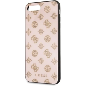 Hurtownia GSM - Etui Guess GUHCI8LTGGPLP Apple iPhone 7/8 Plus jasnoróżowy/light pink hard case Peony G Double Layer Glitter - GUE138PNK - {ean13} - Hurt