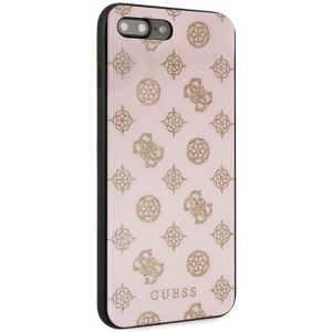 Hurtownia GSM - Etui Guess GUHCI8LTGGPLP Apple iPhone 7/8 Plus jasnoróżowy/light pink hard case Peony G Double Layer Glitter - GUE138PNK - {ean13} - Hurt