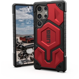 Hurtownia GSM - Case UAG Urban Armor Gear Monarch Pro Magnet Samsung Galaxy S24 Ultra 5G rot - UAG1361 - {ean13} - Hurt