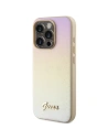 Hurtownia GSM - Etui Guess GUHCP14LPSAIRSD Apple iPhone 14 Pro hardcase Saffiano Iridescent Script auriu/gold - GUE3172 - {ean13} - Hurt