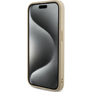 Hurtownia GSM - Etui Guess GUHCP14LPSAIRSD Apple iPhone 14 Pro hardcase Saffiano Iridescent Script auriu/gold - GUE3172 - {ean13} - Hurt