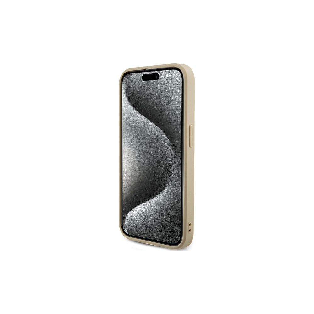 Hurtownia GSM - Etui Guess GUHCP14LPSAIRSD Apple iPhone 14 Pro hardcase Saffiano Iridescent Script auriu/gold - GUE3172 - {ean13} - Hurt