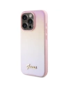 Hurtownia GSM - Etui Guess GUHCP14LPSAIRSP Apple iPhone 14 Pro hardcase Saffiano Iridescent Script różowy/pink - GUE3173 - {ean13} - Hurt