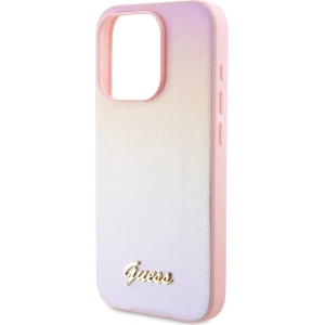Hurtownia GSM - Etui Guess GUHCP14LPSAIRSP Apple iPhone 14 Pro hardcase Saffiano Iridescent Script roz/pink - GUE3173 - {ean13} - Hurt