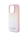 Hurtownia GSM - Etui Guess GUHCP14LPSAIRSP Apple iPhone 14 Pro hardcase Saffiano Iridescent Script roz/pink - GUE3173 - {ean13} - Hurt