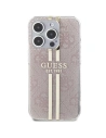 Hurtownia GSM - Etui Guess GUHCP14XH4PSEGP Apple iPhone 14 Pro Max keményhátú IML 4G Arany csík rózsaszín/pink - GUE3174 - {ean13} - Hurt