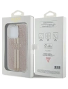 Hurtownia GSM - Etui Guess GUHCP14XH4PSEGP Apple iPhone 14 Pro Max keményhátú IML 4G Arany csík rózsaszín/pink - GUE3174 - {ean13} - Hurt