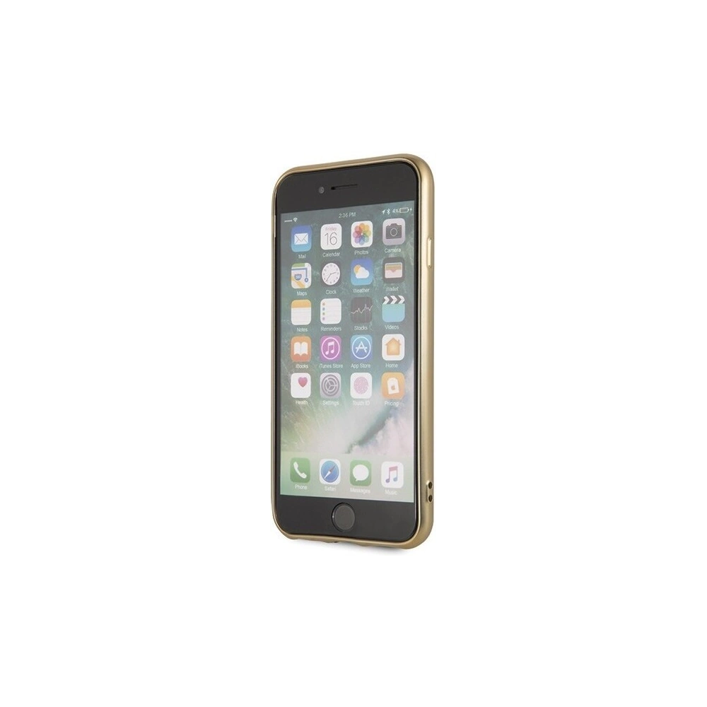Hurtownia GSM - Etui Guess GUHCI8PEOLGGO Apple iPhone SE 2022/SE 2020/8/7 złoty /gold hard case 4G Peony Liquid Glitter - GUE139GLD - {ean13} - Hurt