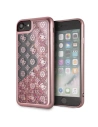 Etui Guess GUHCI8PEOLGPI Apple iPhone SE 2022/SE 2020/8/7 różowy /pink hard case 4G Peony Liquid Glitter