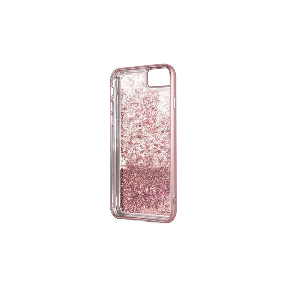 Hurtownia GSM - Etui Guess GUHCI8PEOLGPI Apple iPhone SE 2022/SE 2020/8/7 różowy /pink hard case 4G Peony Liquid Glitter - GUE140PNK - {ean13} - Hurt