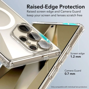 Hurtownia GSM - Case ESR Classic Hybrid HaloLock MagSafe Samsung Galaxy S24 Ultra Klar - ESR758 - {ean13} - Hurt