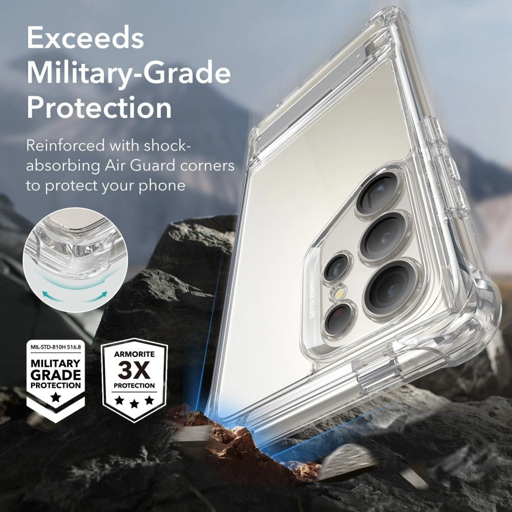 Wholesale ESR Armor Kickstand Samsung Galaxy S24 Ultra Clear - ESR760 - {ean13} - Hurt