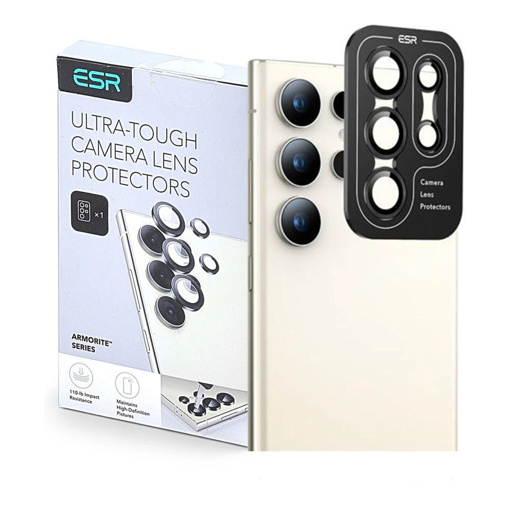Hurtownia GSM - Nakládka ESR Camera Protector Samsung Galaxy S24 Ultra černá - ESR761 - {ean13} - Hurt
