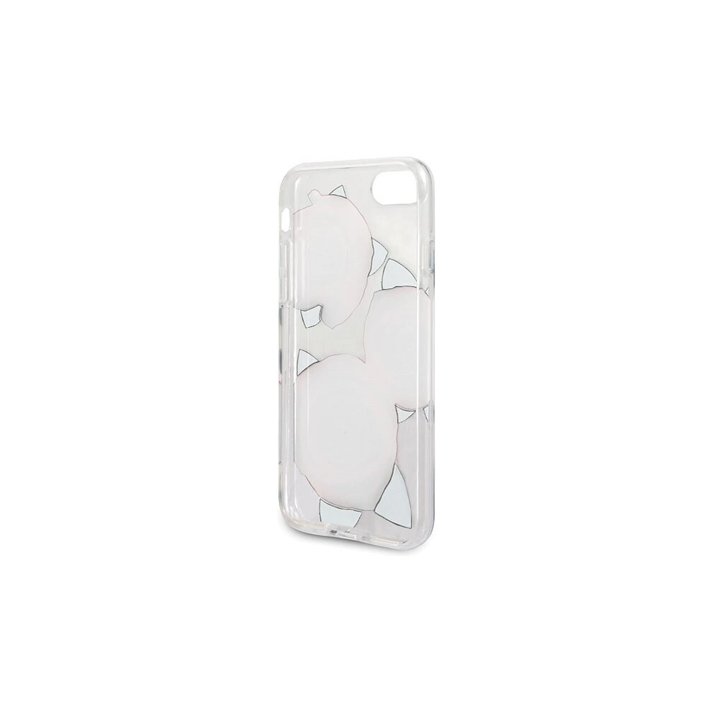Wholesale Guess GUHCI8ROSTR Apple iPhone SE 2022/SE 2020/8/7 transparent hard case Flower Desire red rose - GUE141RED - {ean13} - Hurt