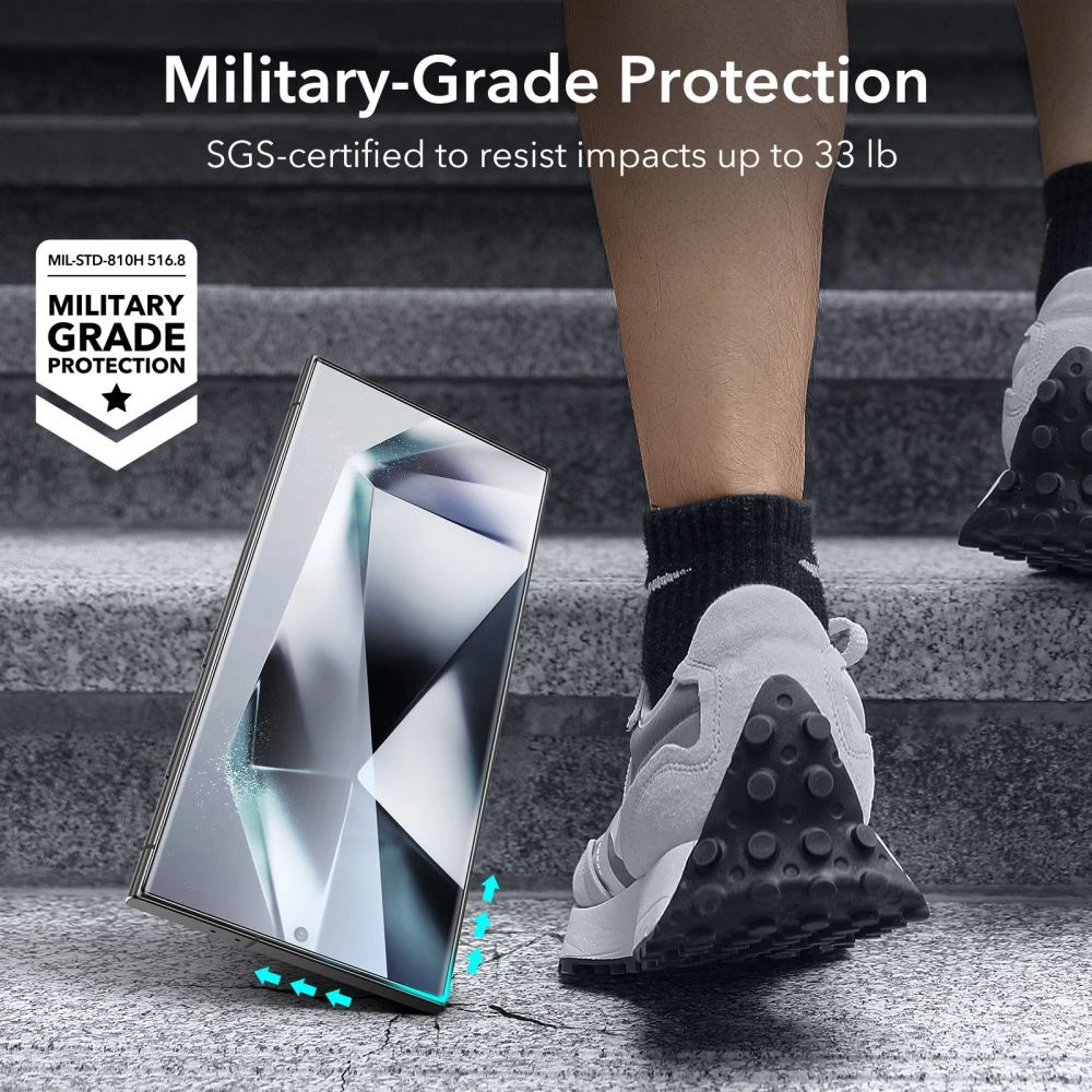 Hurtownia GSM - Sticlă securizată + pentru obiectivele aparatului ESR Protector Set Samsung Galaxy S24 Ultra Clear [2+1 PACK] - ESR763 - {ean13} - Hurt