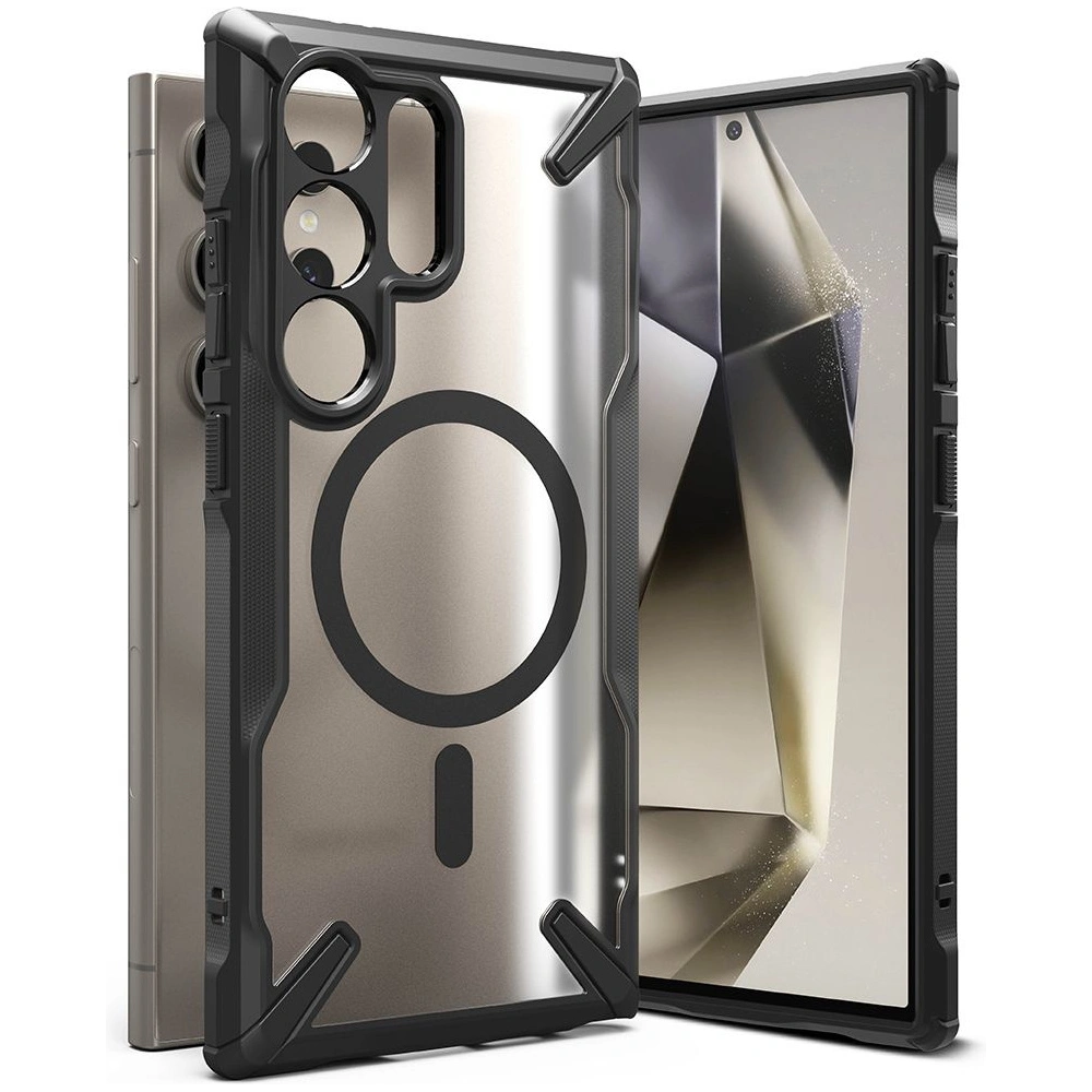 Hurtownia GSM - Case Ringke Fusion-X Magnetic MagSafe Samsung Galaxy S24 Ultra Matt Schwarz - RGK1933 - {ean13} - Hurt