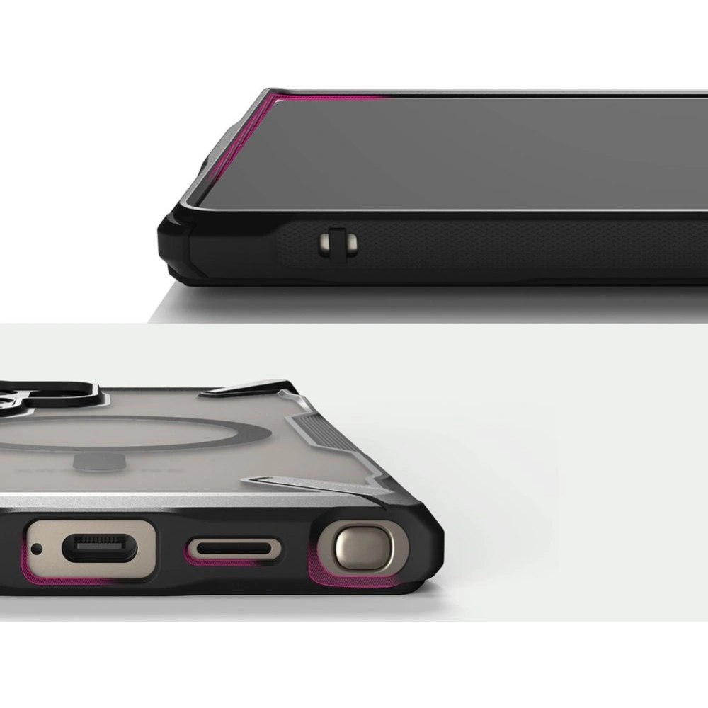 Hurtownia GSM - Etui Ringke Fusion-X Magnetic MagSafe Samsung Galaxy S24 Ultra Negru Mat - RGK1933 - {ean13} - Hurt