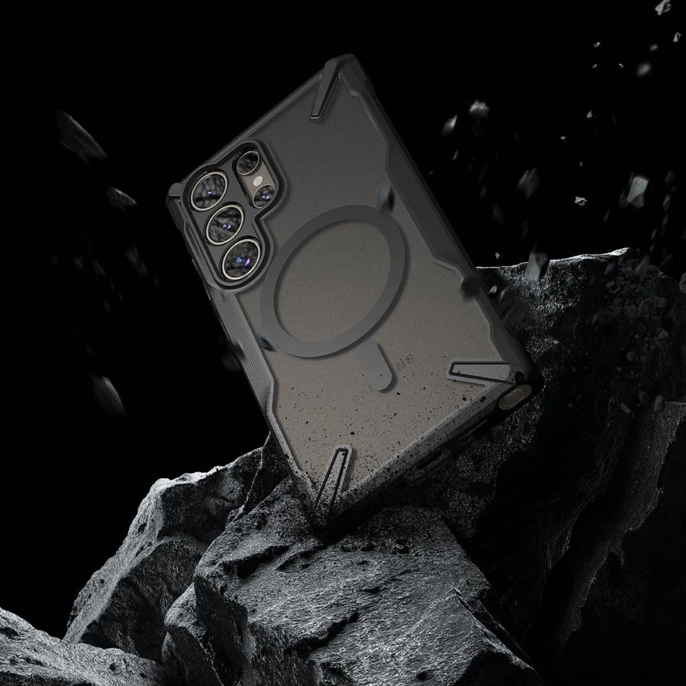 Hurtownia GSM - Etui Ringke Fusion-X Magnetic MagSafe Samsung Galaxy S24 Ultra Negru Mat - RGK1933 - {ean13} - Hurt